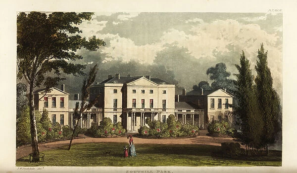 Southill Park, the seat of William Henry Whitbread