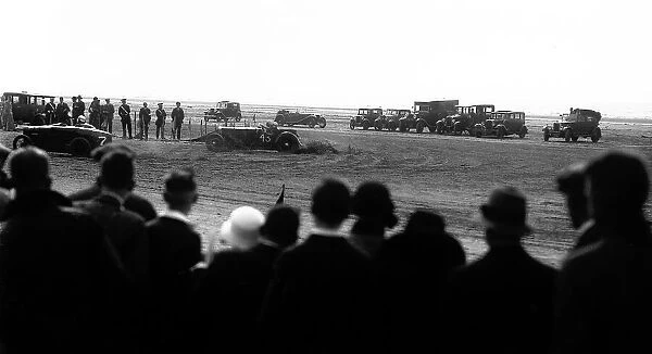 Southport beach motor racing in 1934