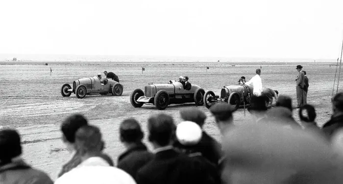 Framed Print : Southport beach motor racing in 1934 Framed Print : Southport beach motor racing in 1934