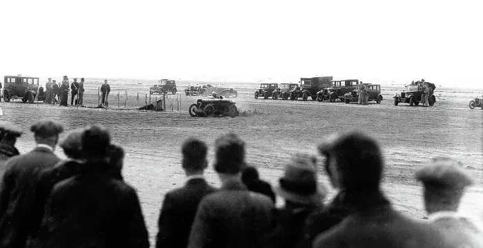 Framed Print : Southport beach motor racing in 1934 Framed Print : Southport beach motor racing in 1934