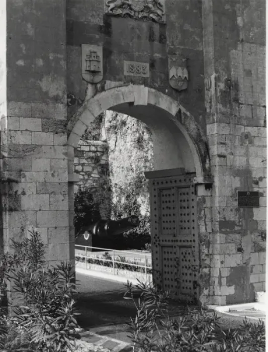 Framed Print : One of the Southport Gates, Gibraltar Framed Print : One of the Southport Gates, Gibraltar
