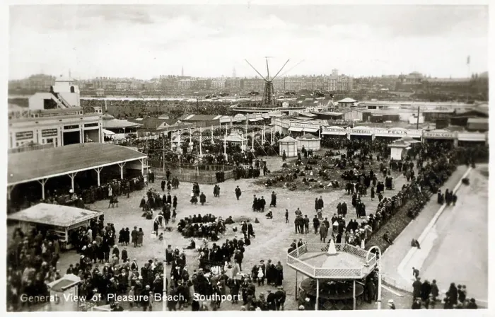 Framed Print : Southport, Merseyside, England -The Pleasure Beach Framed Print : Southport, Merseyside, England -The Pleasure Beach