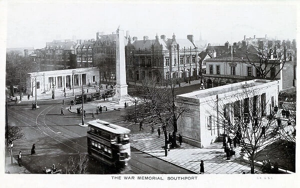 Southport War Memorial, London Square, Lord Street
