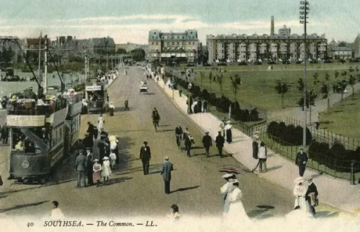 Framed Print : Southsea Common Framed Print : Southsea Common