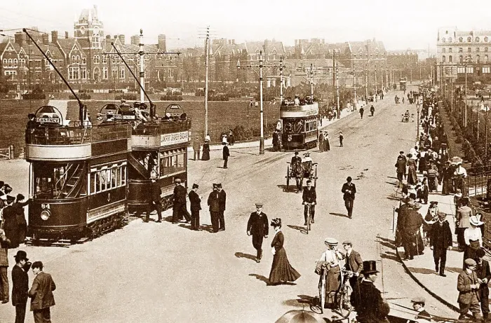 Framed Print : Southsea Common early 1900s Framed Print : Southsea Common early 1900s