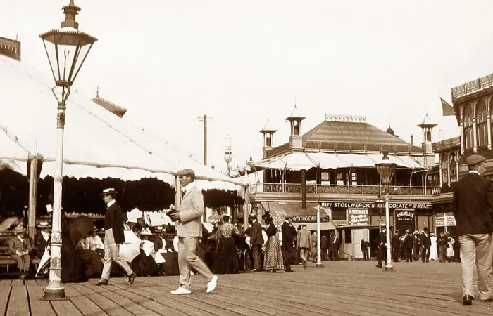 Framed Print : Southsea Pier in 1900 Framed Print : Southsea Pier in 1900
