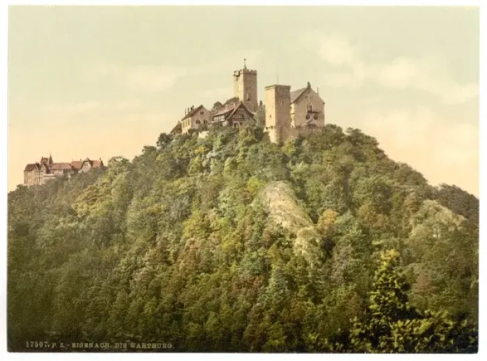 Framed Print : Southwest side, Wartburg, Thuringia, Germany Framed Print : Southwest side, Wartburg, Thuringia, Germany
