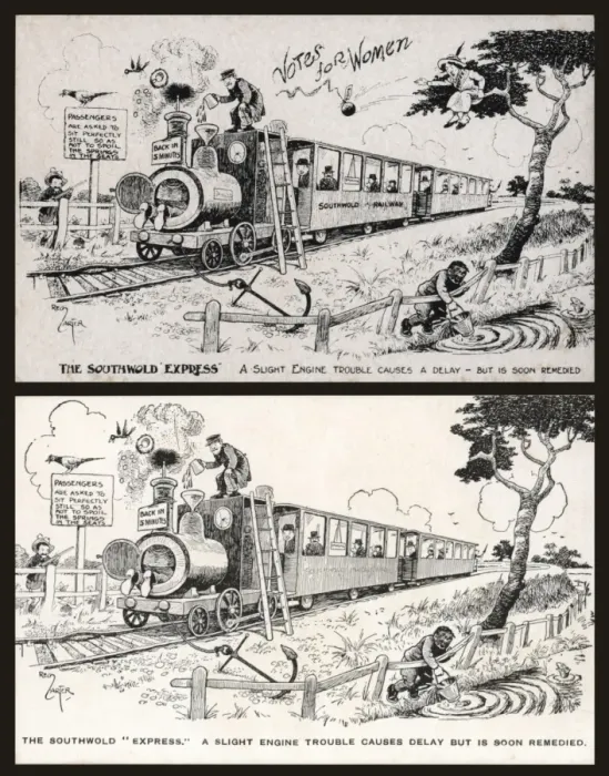 Framed Print : Southwold Express Bomb Framed Print : Southwold Express Bomb