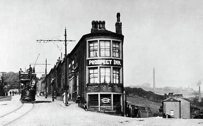 Framed Print : Sowerby Bridge - Bolton Brow Prospect Inn Framed Print : Sowerby Bridge - Bolton Brow Prospect Inn