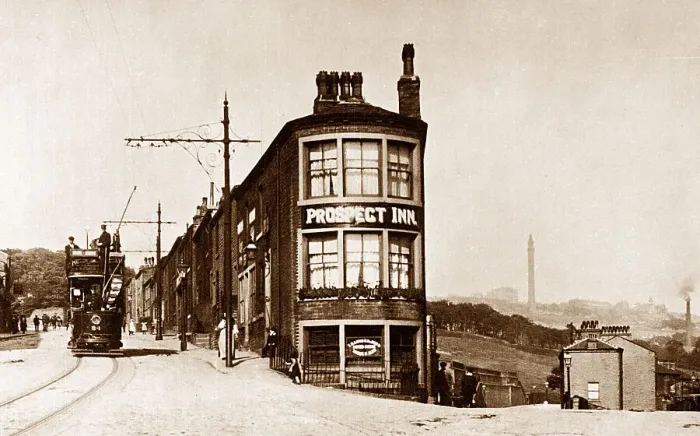 Framed Print : Sowerby Bridge - Bolton Brow Prospect Inn Framed Print : Sowerby Bridge - Bolton Brow Prospect Inn