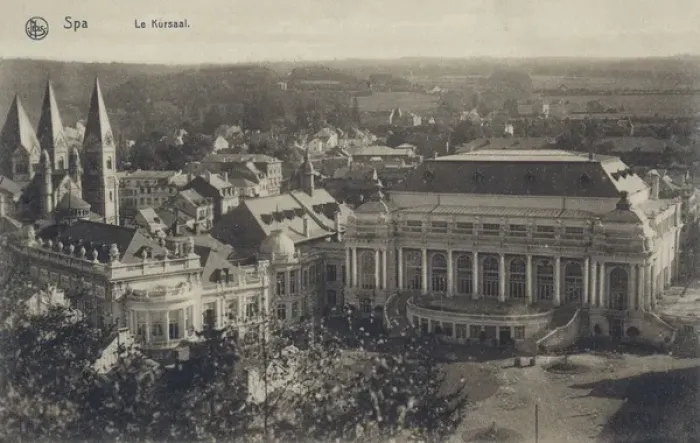 Framed Print : Spa, Belgium - Kursaal - Public Hall Framed Print : Spa, Belgium - Kursaal - Public Hall