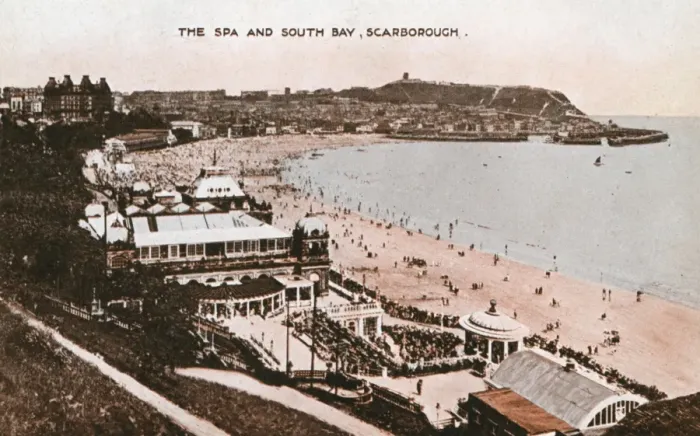 Framed Print : Spa and South Bay, Scarborough, North Yorkshire Framed Print : Spa and South Bay, Scarborough, North Yorkshire