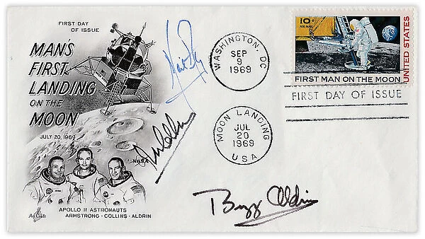 Space Memorabilia - Apollo 11 first day cover