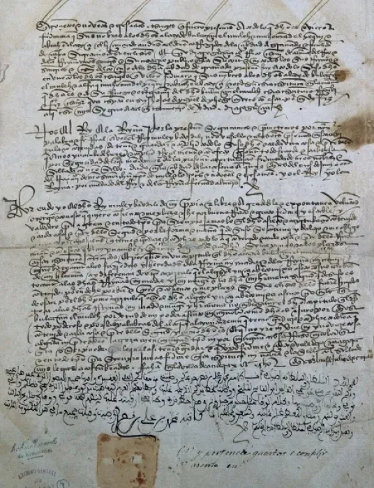 Framed Print : Spain (1492). Reconquest. Taking of Granada Framed Print : Spain (1492). Reconquest. Taking of Granada