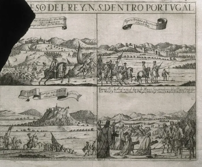 Framed Print : Spain (1704). War of the Spanish Succession