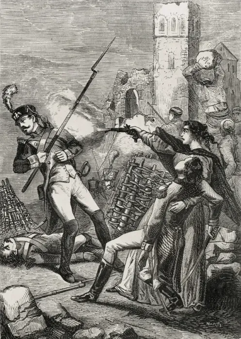 Framed Print : Spain (1808-1814). Peninsular War. Sieges of Framed Print : Spain (1808-1814). Peninsular War. Sieges of