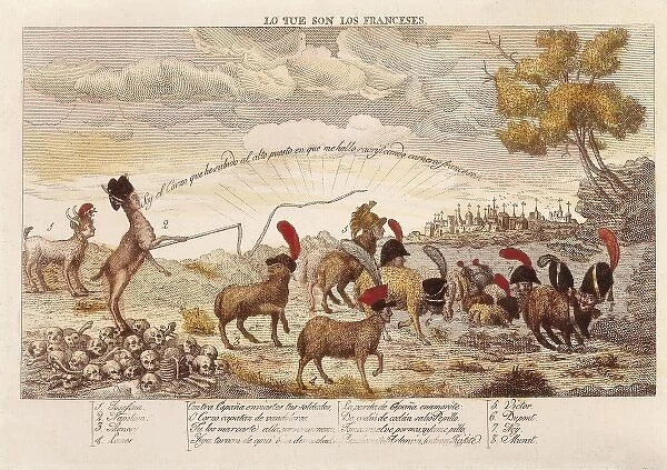 Spain (1852). Peninsular War (1808-1814). Lo