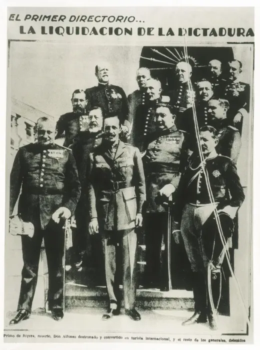 Framed Print : Spain (1925). Primo de Riveras Dictatorship Framed Print : Spain (1925). Primo de Riveras Dictatorship