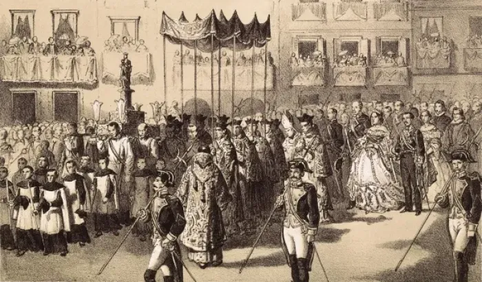 Framed Print : Spain (19th c. ). The kings of Spain Isabella Framed Print : Spain (19th c. ). The kings of Spain Isabella