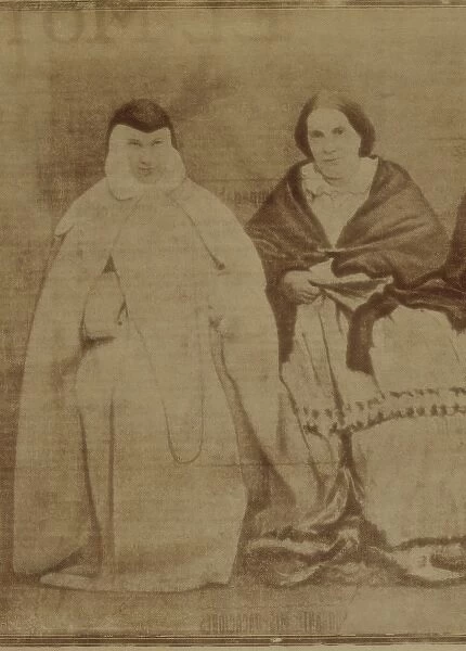 Spain (19th c. ). The nun Sor Patrocinio (left)