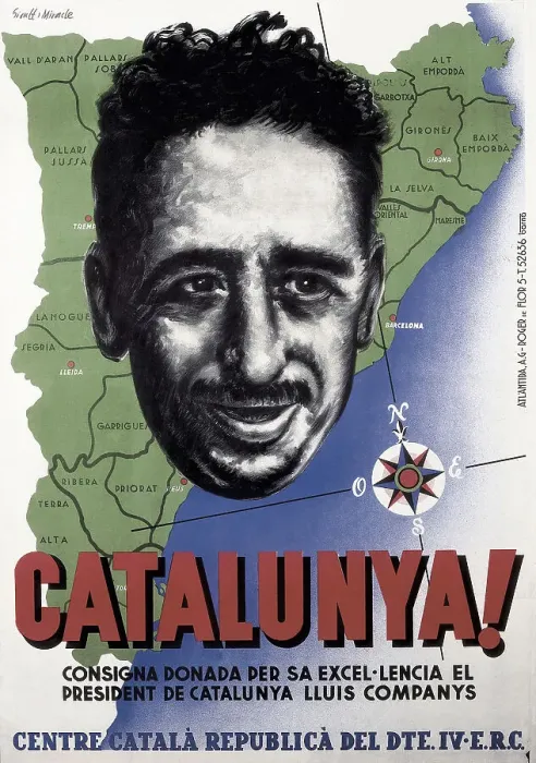 Framed Print : Spain (20th c. ). Civil War. Catalunya! (Catalonia!) Framed Print : Spain (20th c. ). Civil War. Catalunya! (Catalonia!)