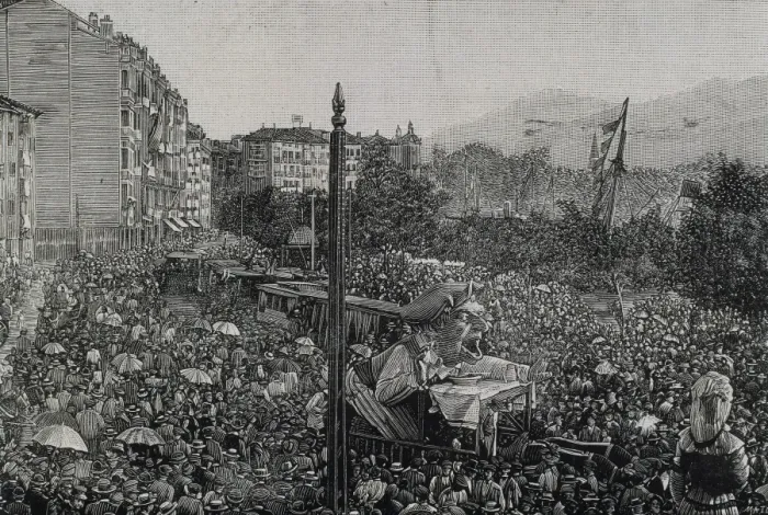 Framed Print : Spain (20th c. ). Visit of Alfonso XIII to Bilbao Framed Print : Spain (20th c. ). Visit of Alfonso XIII to Bilbao