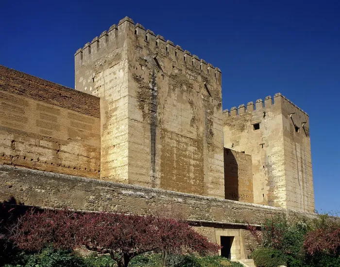 Framed Print : Spain, Andalusia, Granada. The Alhambra. The Alcazaba Framed Print : Spain, Andalusia, Granada. The Alhambra. The Alcazaba