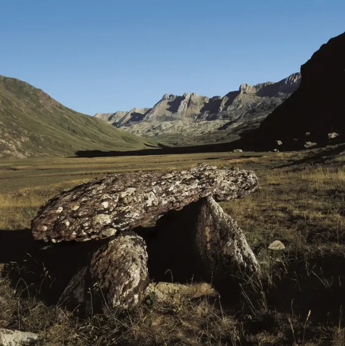 Framed Print : SPAIN. Ansguas Tuertas Dolmen. Neolithic Framed Print : SPAIN. Ansguas Tuertas Dolmen. Neolithic