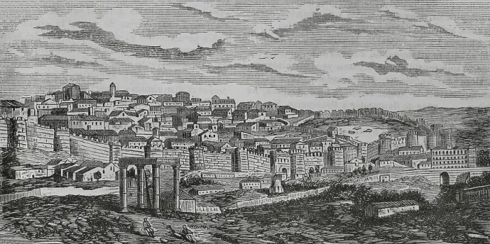 Framed Print : Spain, Avila. General view of the city Framed Print : Spain, Avila. General view of the city
