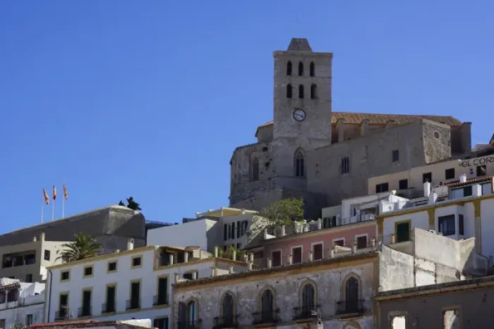 Framed Print : Spain, Balearic Islands, Ibiza, Eivissa, Dalt Vila Framed Print : Spain, Balearic Islands, Ibiza, Eivissa, Dalt Vila