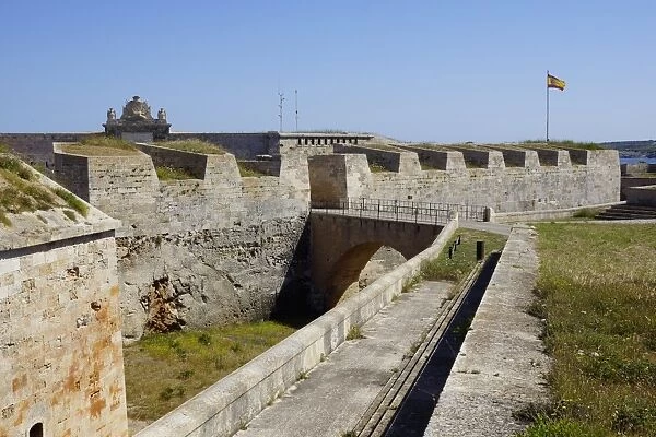 Spain, Balearic Islds - Menorca, La Mola: Fortaleza La Mola