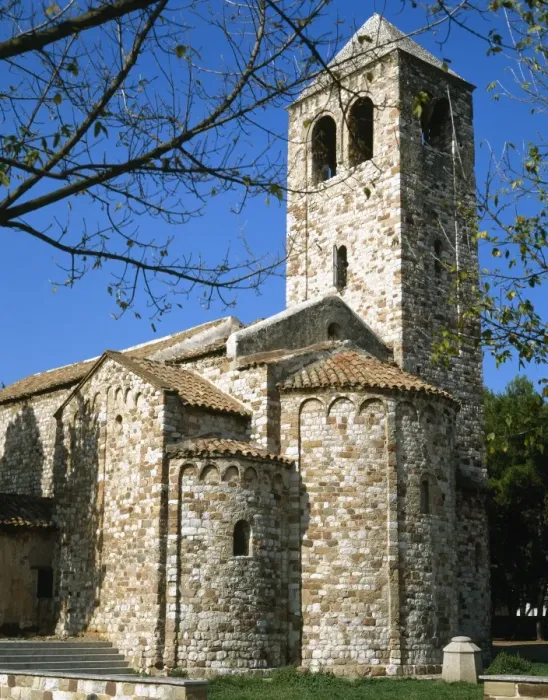 Framed Print : Spain. Barbera del Valles. Church of Saint Mary Framed Print : Spain. Barbera del Valles. Church of Saint Mary