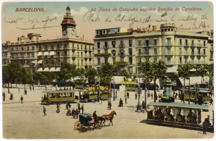 Framed Print : Spain / Barcelona C1908? Framed Print : Spain / Barcelona C1908?