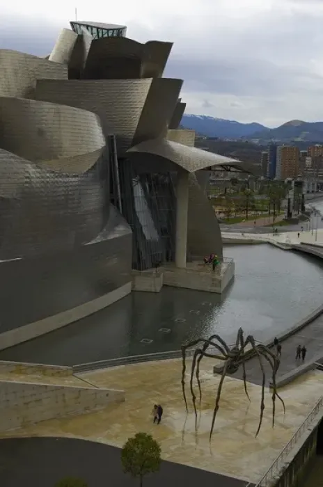 Framed Print : SPAIN. Bilbao. Guggenheim Museum Bilbao. Exterior Framed Print : SPAIN. Bilbao. Guggenheim Museum Bilbao. Exterior