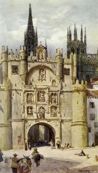Framed Print : Spain / Burgos / s Maria Framed Print : Spain / Burgos / s Maria