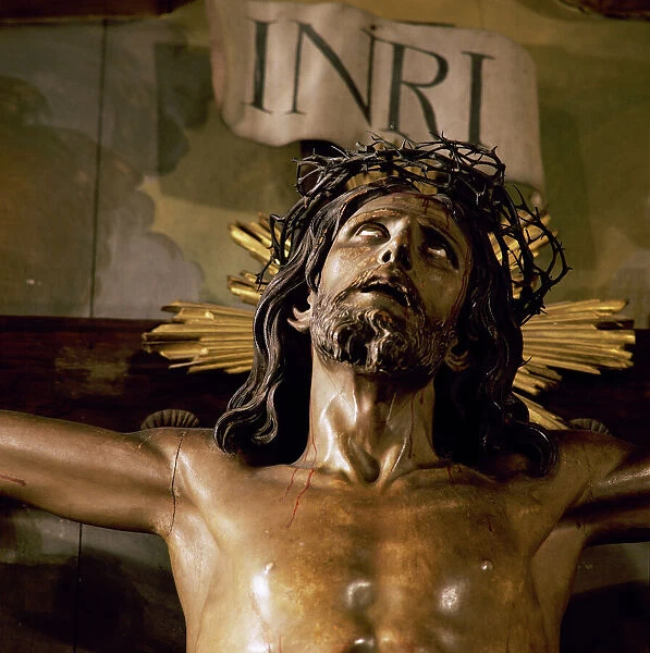 Spain. Cantabria. Limpias. The Christ of Limpias. 18th cent