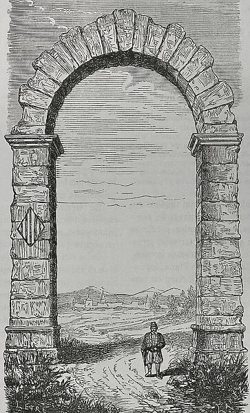 Spain, Castellon province. Arch of Cabanes