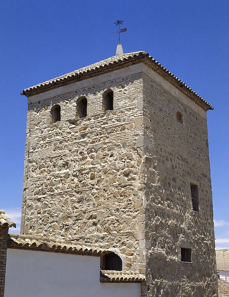 Spain. Castile-La Mancha. Consuegra. The Tower of Tercia. Vi