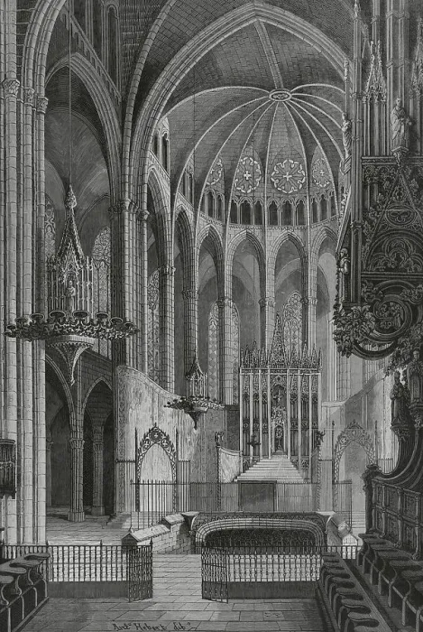 Framed Print : Spain, Catalonia, Barcelona. Interior of the Cathedral Framed Print : Spain, Catalonia, Barcelona. Interior of the Cathedral