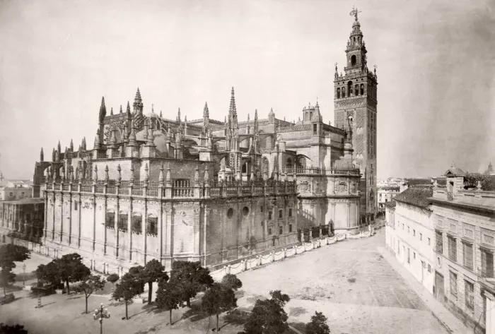 Framed Print : Spain - the cathedral in Seville Framed Print : Spain - the cathedral in Seville