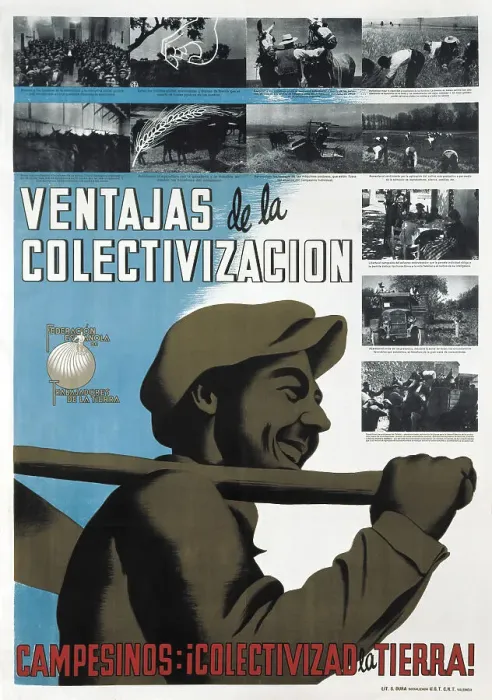 Framed Print : Spain. Civil War (1936-1939). Poster Ventajas Framed Print : Spain. Civil War (1936-1939). Poster Ventajas