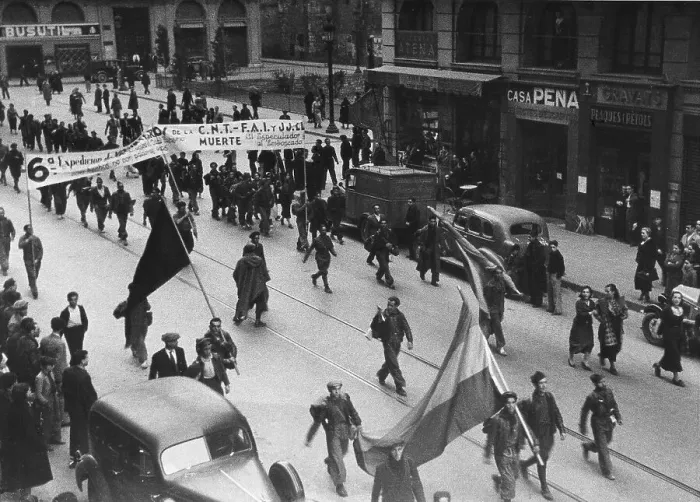 Framed Print : Spain. Civil War. Barcelona (April 27, 1938) Framed Print : Spain. Civil War. Barcelona (April 27, 1938)