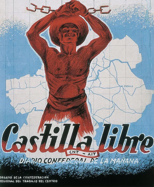 Spain. Civil War. Castilla Libre (Free Castile)