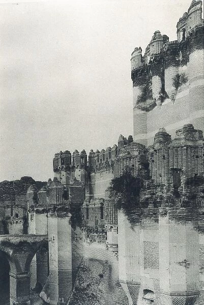SPAIN. Coca. Spain (1918). Coca castle. Picture