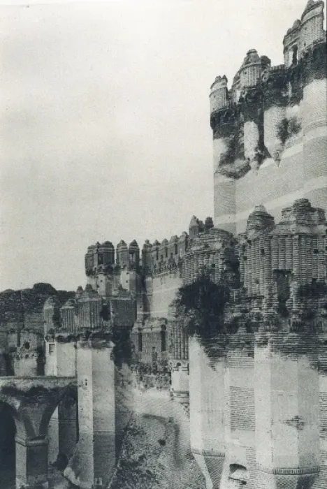 Framed Print : SPAIN. Coca. Spain (1918). Coca castle. Picture Framed Print : SPAIN. Coca. Spain (1918). Coca castle. Picture