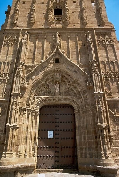 Spain. Extremadura. Azuaga. Church of Nuestra Senora de la C