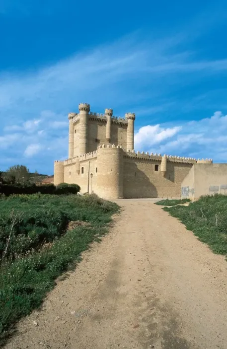 Framed Print : Spain. Fuensaldana Castle Framed Print : Spain. Fuensaldana Castle