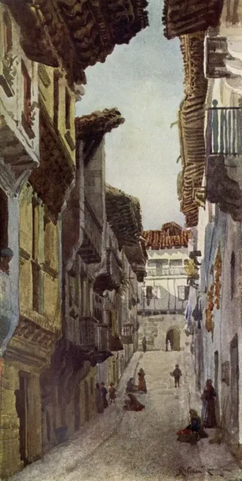 Framed Print : Spain / Fuentarabia 1906 Framed Print : Spain / Fuentarabia 1906