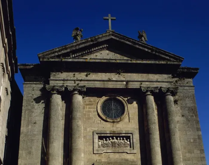 Framed Print : Spain. Galicia. Santiago de Compostela. Church of Capilla de Framed Print : Spain. Galicia. Santiago de Compostela. Church of Capilla de