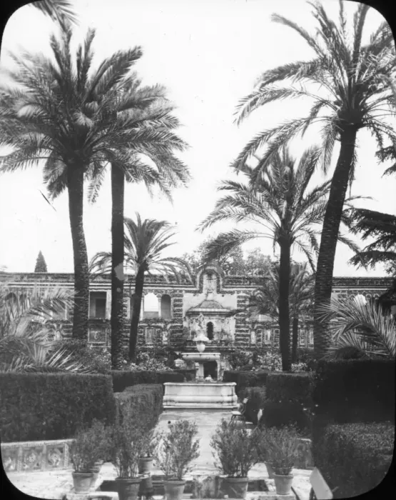 Framed Print : Spain - The Gardens of Alcazar Framed Print : Spain - The Gardens of Alcazar